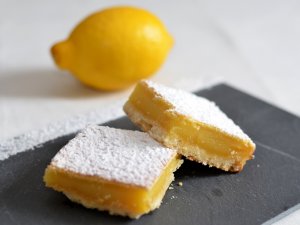 Lemon bars - Carrés au citron