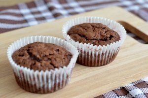 Muffins au chocolat et à la courgette